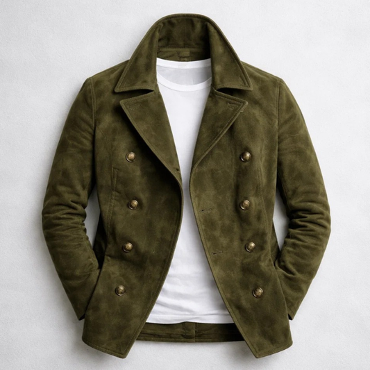 Brigade Suede Peacoat