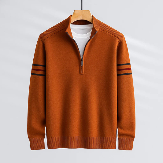 Merino Quarter-Zip Sweater