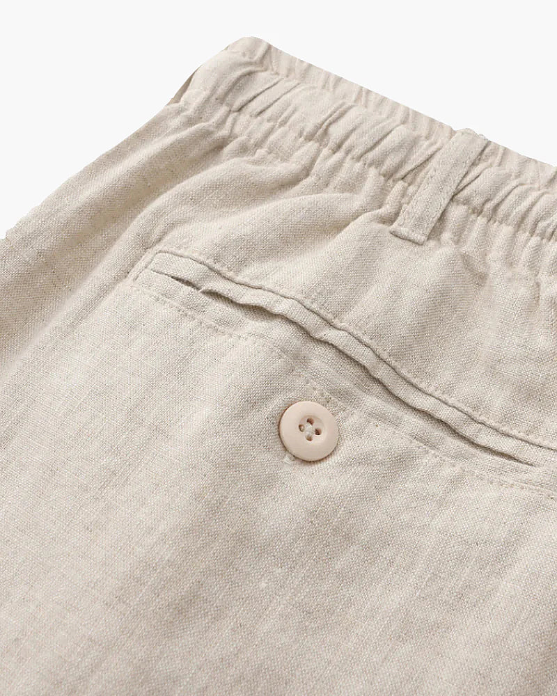 Men's Linen Casual Thin Loose Beach Shorts