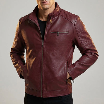 Verona Leather Moto Jacket