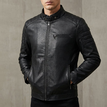 Verona Leather Moto Jacket