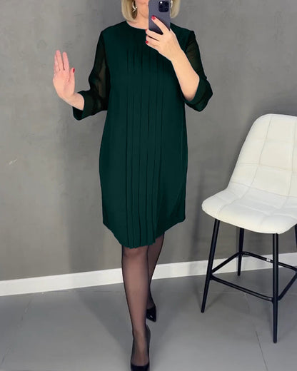 MARGOT™ - Elegant Pleated Dress