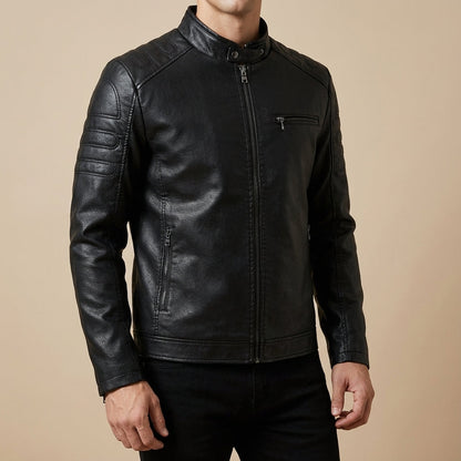 Verona Leather Moto Jacket