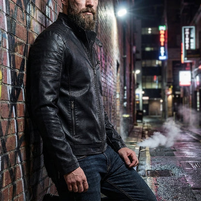 Verona Leather Moto Jacket