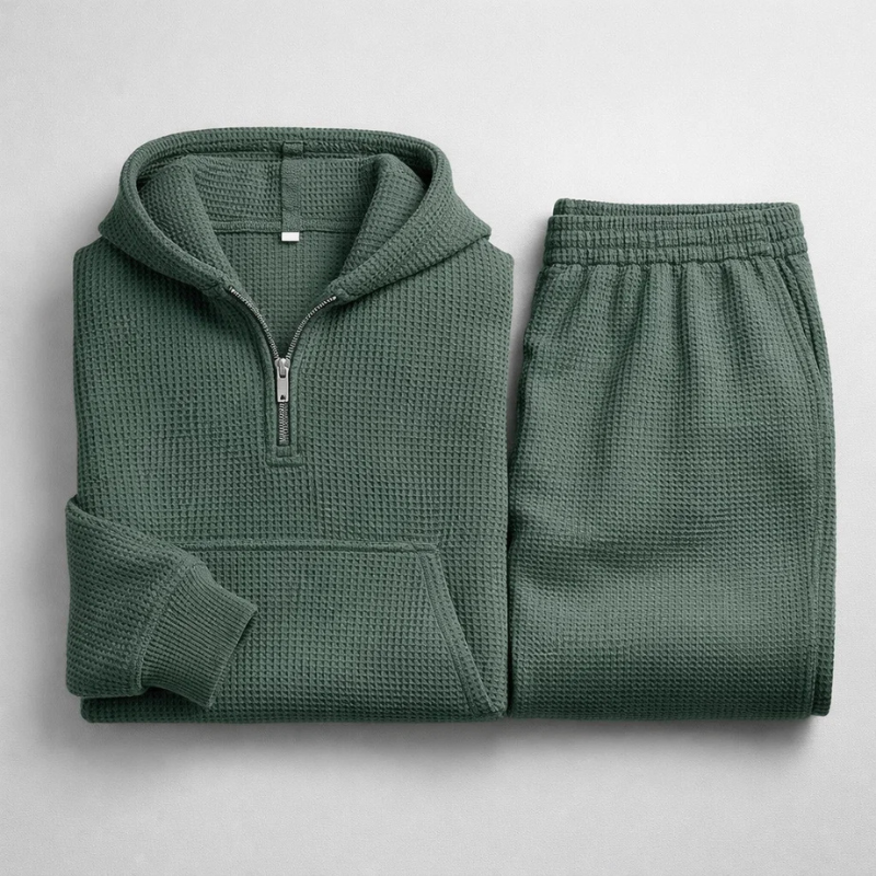 Shoreline Waffle-Knit Set