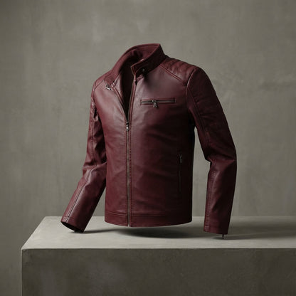 Verona Leather Moto Jacket