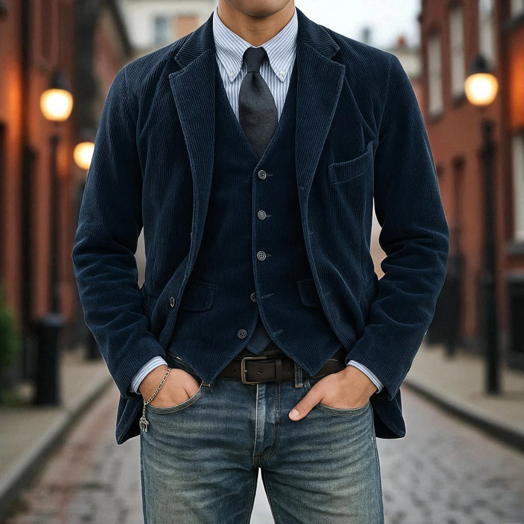 Kingsman Corduroy Blazer Set