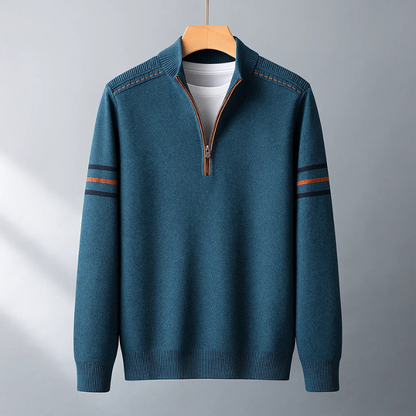 Merino Quarter-Zip Sweater