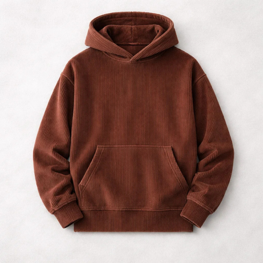 Corduroy Comfort Hoodie