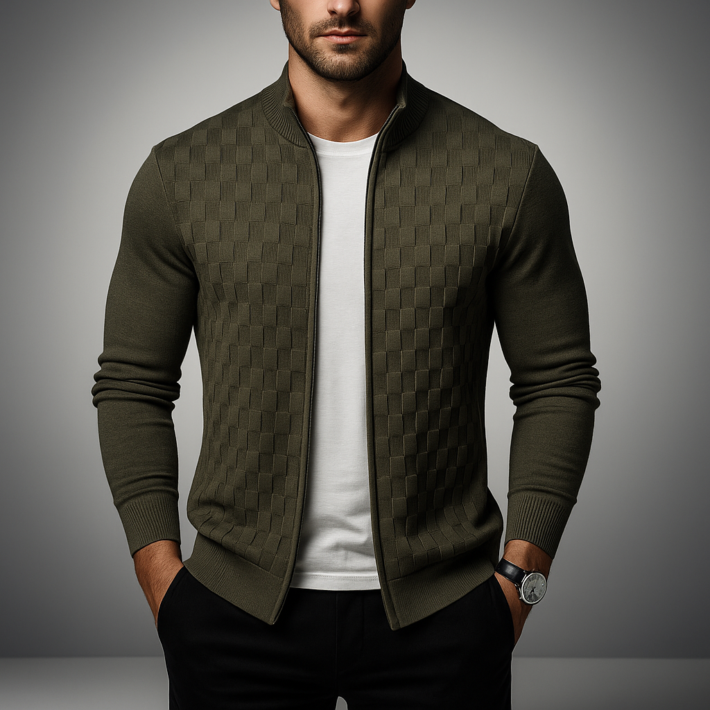 Bergamo Zip Cardigan