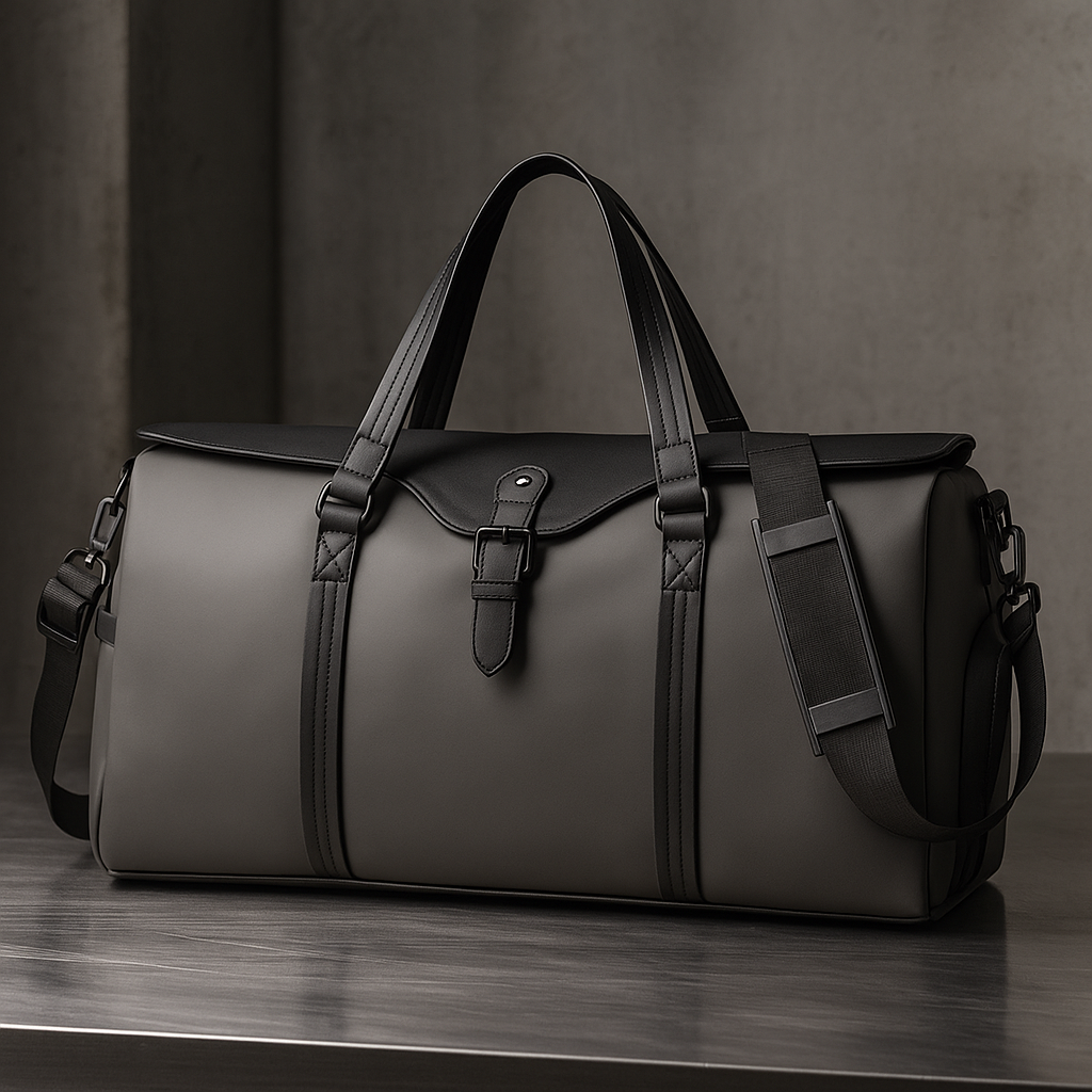 Milan Leather Weekender