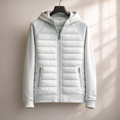 Alpine Quilted Zip Hoodie