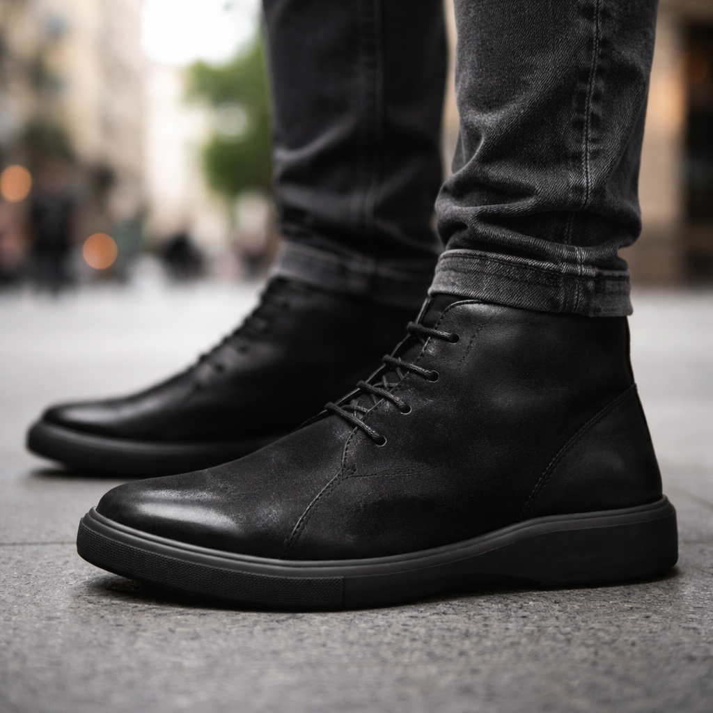 Valencia Leather Chukka Boots