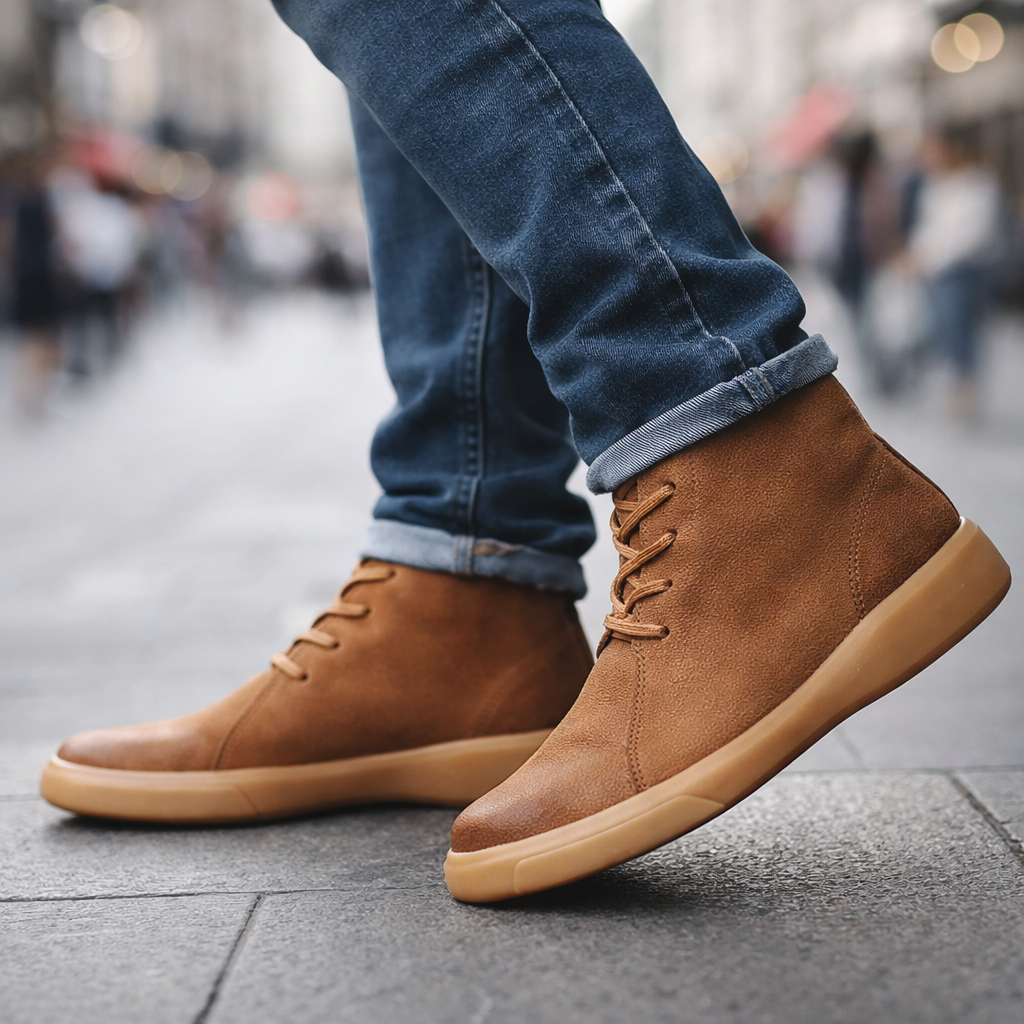 Paolo Leather Chukka Boots