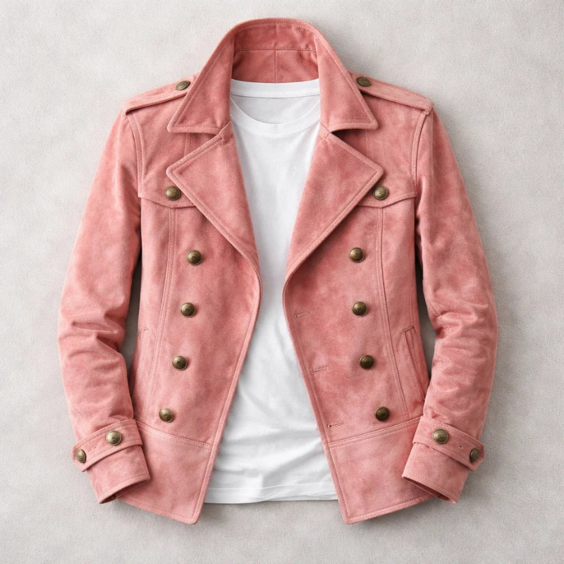 Renard Suede Peacoat