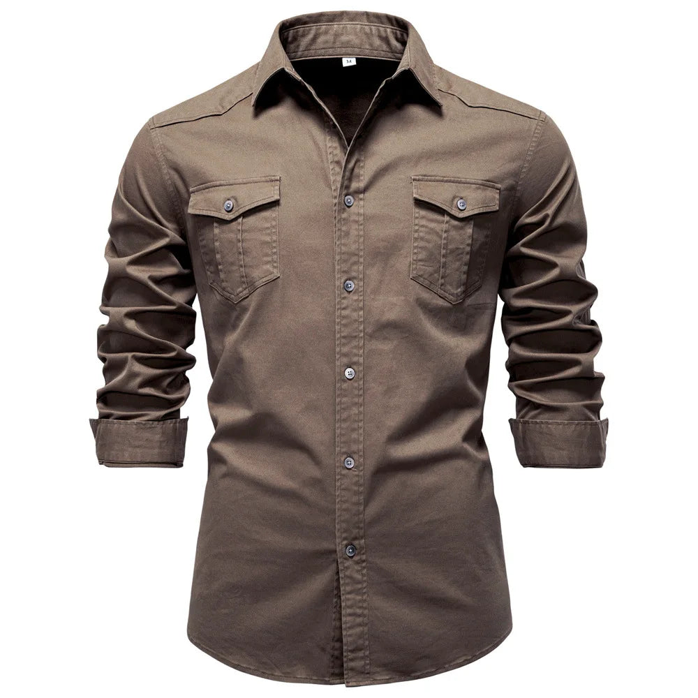 Garrison Cotton Utility Shirt