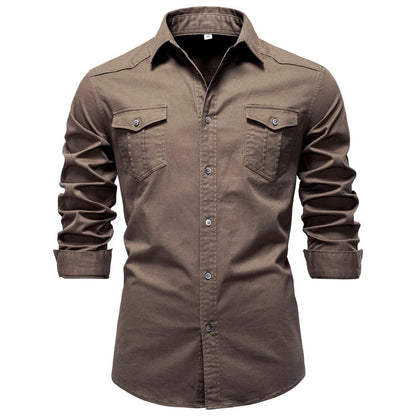 Garrison Cotton Utility Shirt
