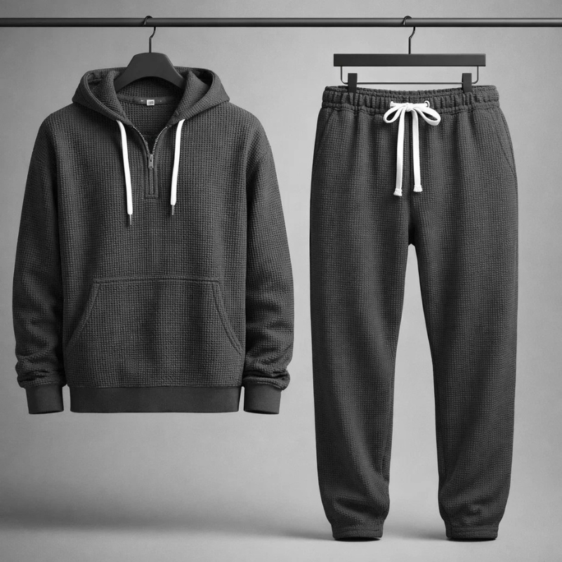 Shoreline Waffle-Knit Set
