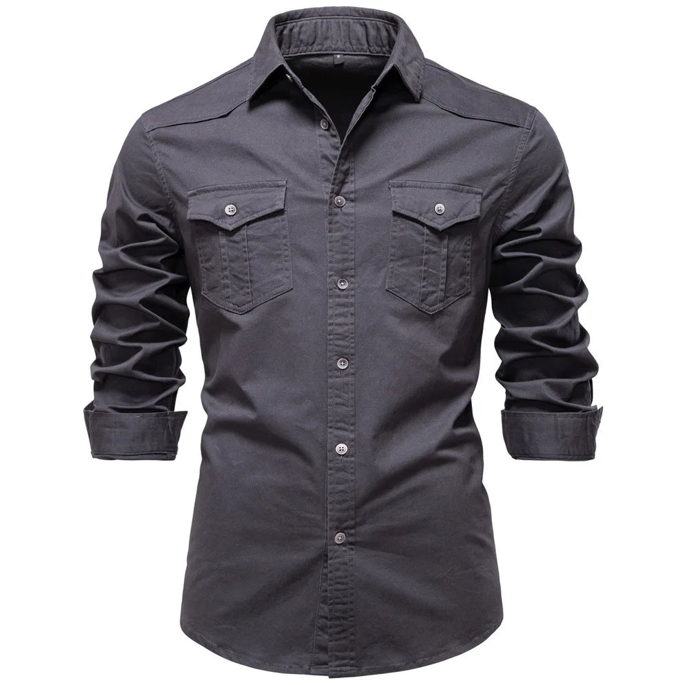 Garrison Cotton Utility Shirt
