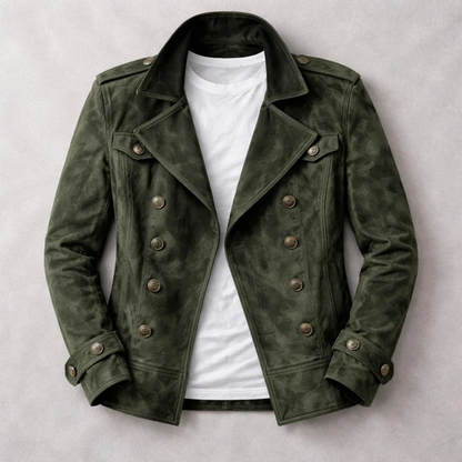 Renard Suede Peacoat