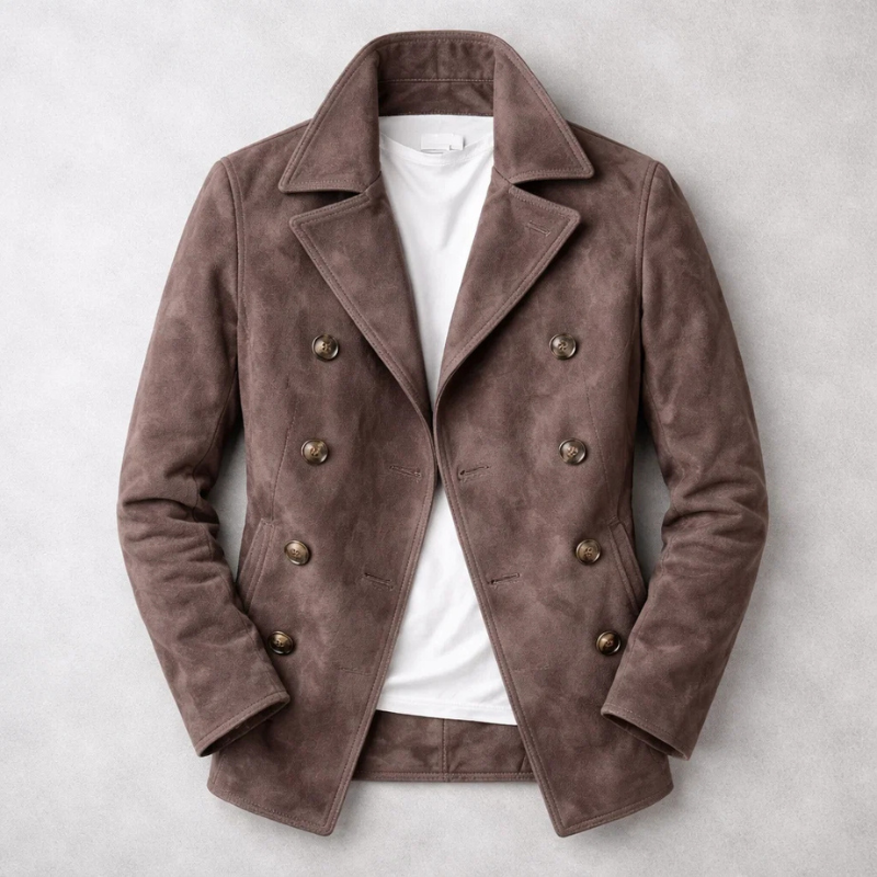 Brigade Suede Peacoat