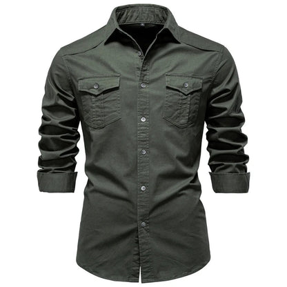 Garrison Cotton Utility Shirt