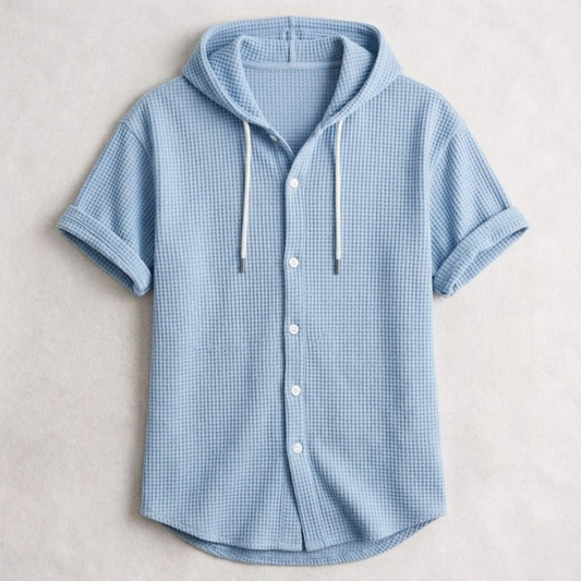 Beckett Cotton Hooded Shirt