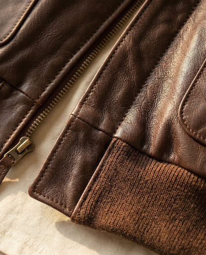 Hudson Aviator Leather Jacket