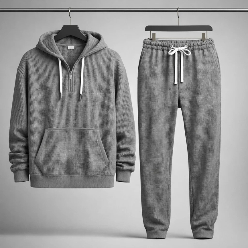 Shoreline Waffle-Knit Set