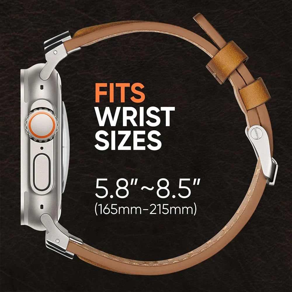 Milan Leather Apple Watch Band
