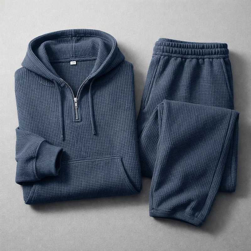 Shoreline Waffle-Knit Set