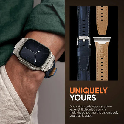 Milan Leather Apple Watch Band