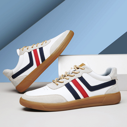 Riviera Retro Leather Sneakers