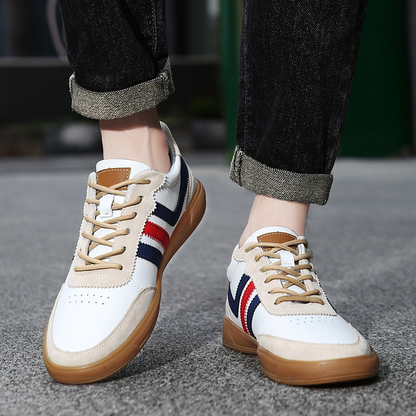 Riviera Retro Leather Sneakers
