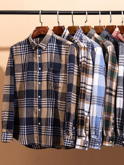Bastien Plaid Flannel Shirt