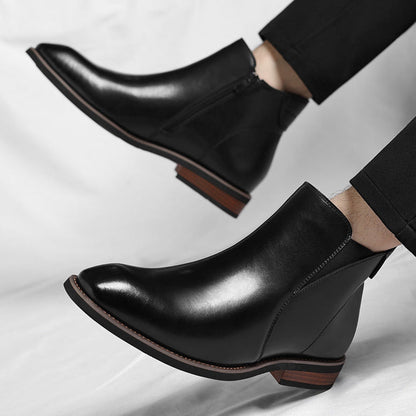 Kingsley Leather Chelsea Boots