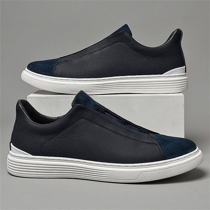 Adriano Leather Suede Sneakers