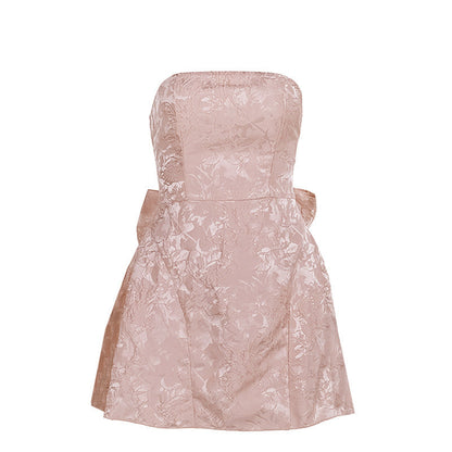 CAROLINE™ - Elegant Strapless A-Line Tube Dress for Summer & Dating