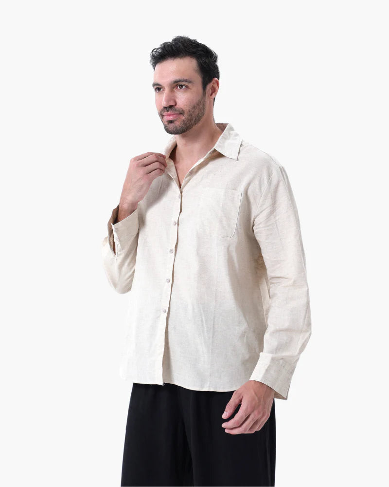 Valissen Lightweight Casual Pure Linen Set