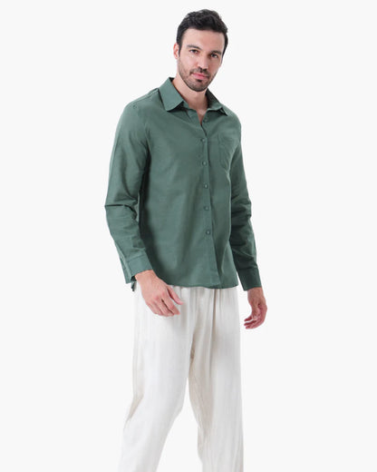 Valissen Lightweight Casual Pure Linen Set