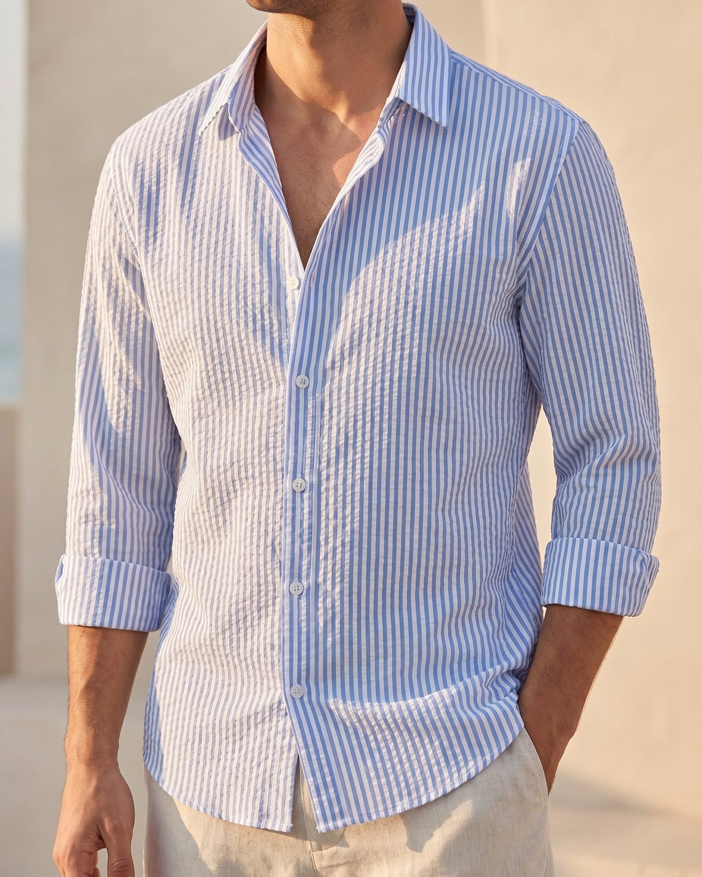 Marseille Seersucker Shirt