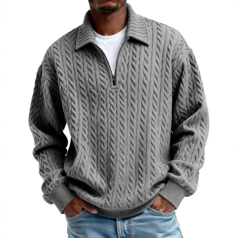 Dunmore Cable Quarter-Zip