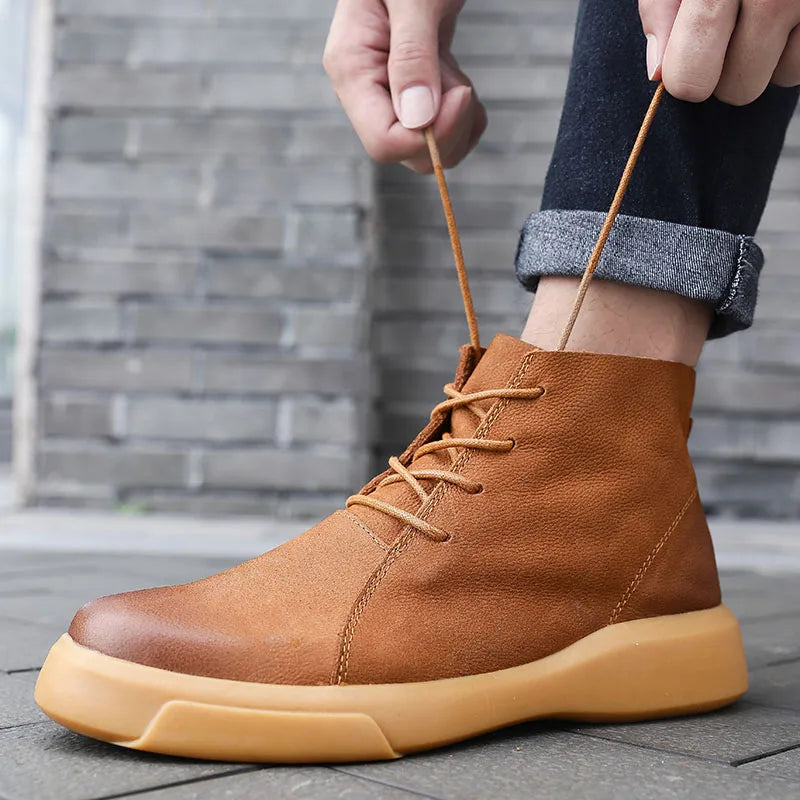 Valencia Leather Chukka Boots