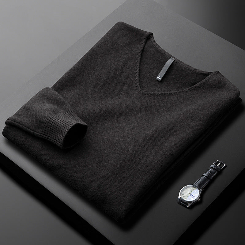Arden Cashmere V-Neck Sweater