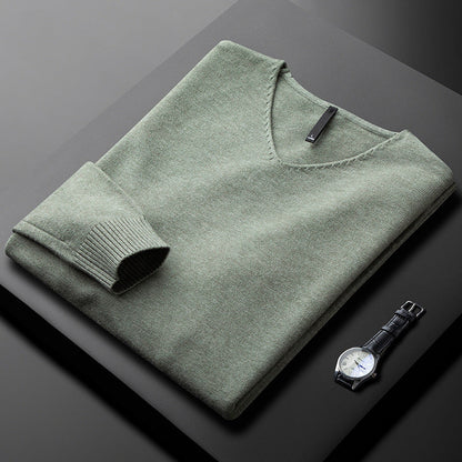 Arden Cashmere V-Neck Sweater