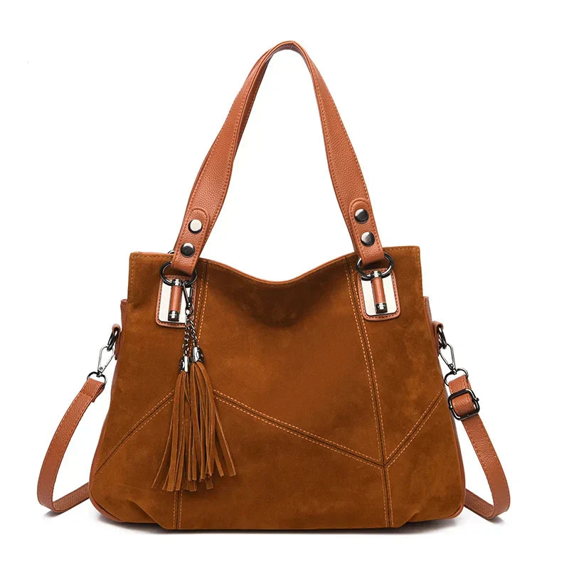 Marlow Suede Handbag