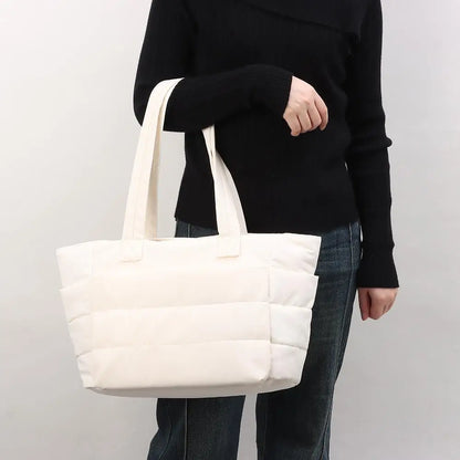 CARMELLE™– Lightweight Quilted Tote Bag