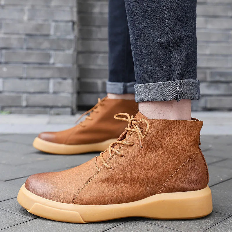 Paolo Leather Chukka Boots