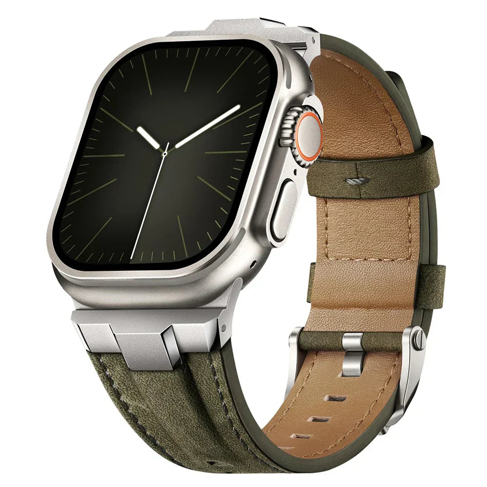 Milan Leather Apple Watch Band