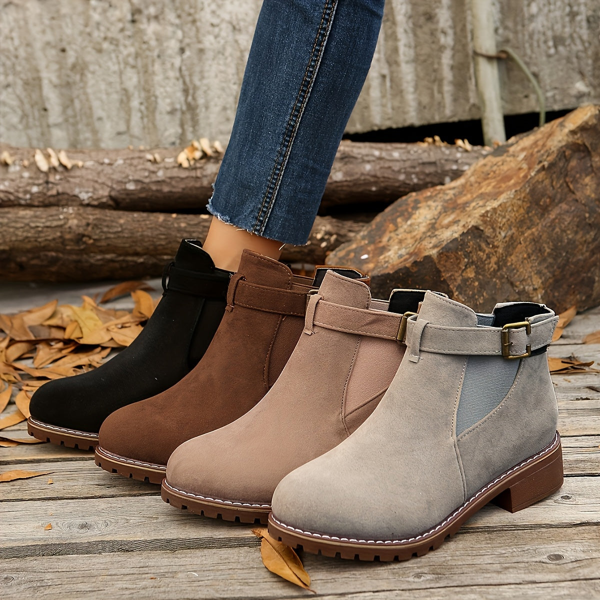 Siena Buckle Boots